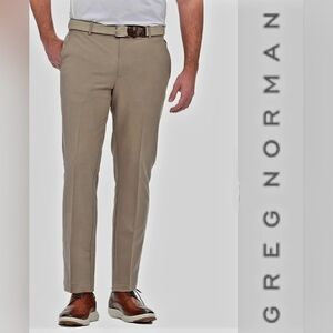 Greg Norman Collection Men's Khaki Dress Pants